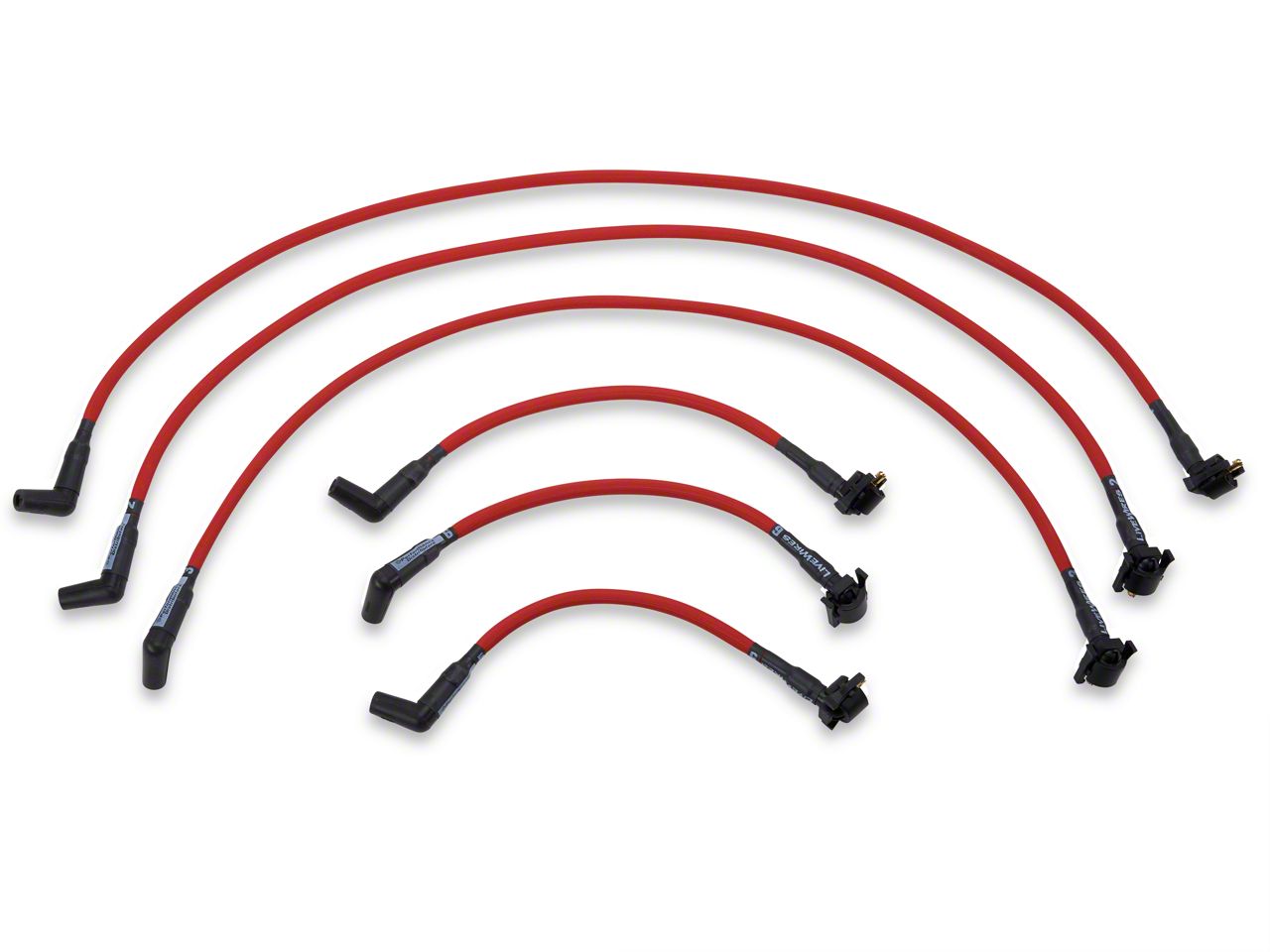 Performance Distributors Livewires 10mm Mustang Spark Plug Wires Red