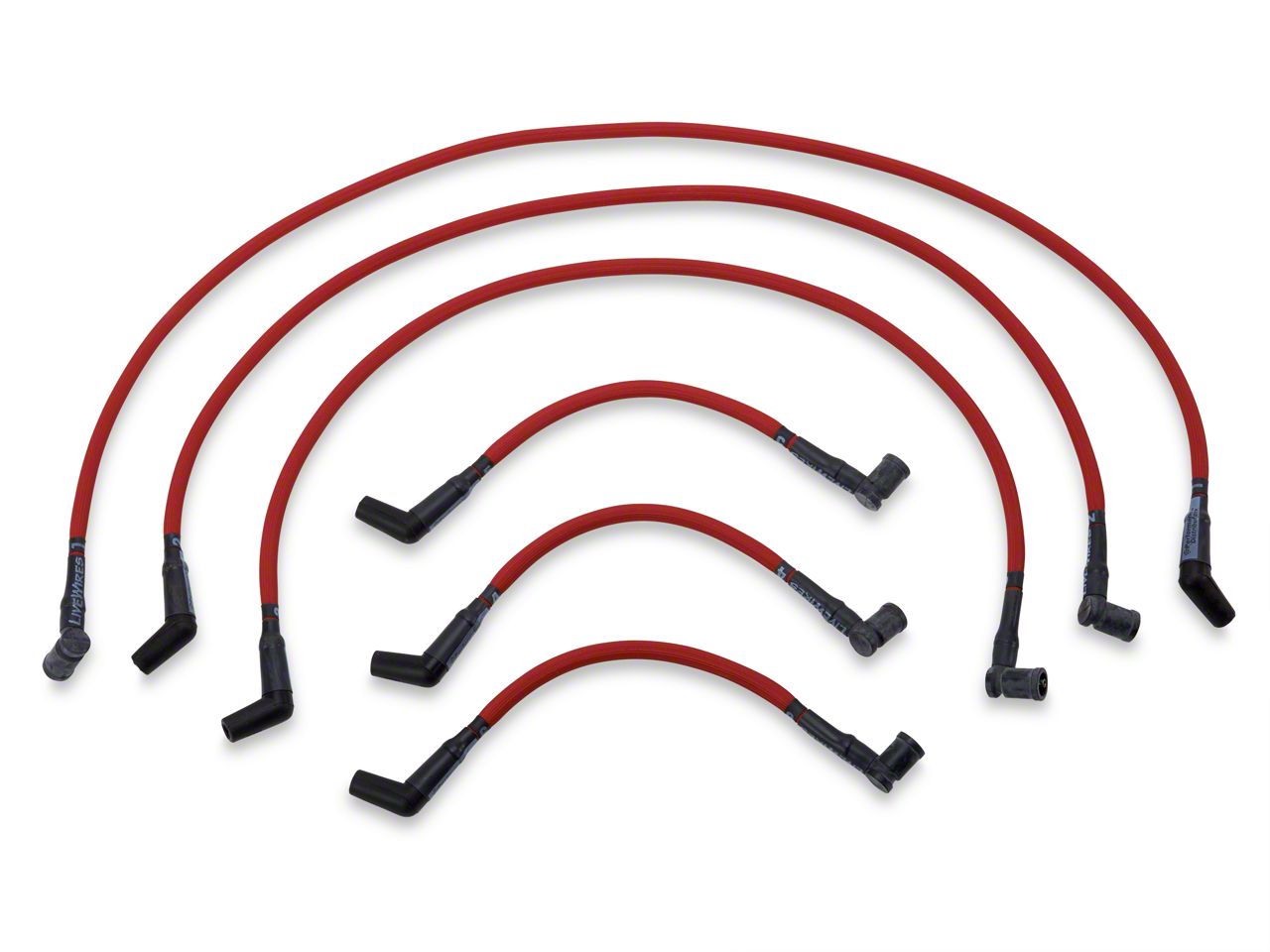 Performance Distributors Livewires 10mm Spark Plug Wires - Red (01-04 V6)