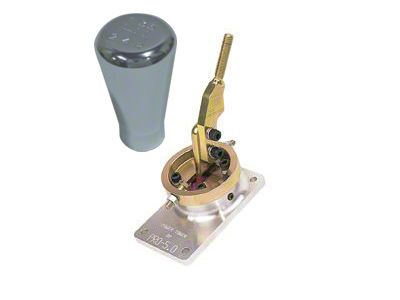 Pro-5.0 Shifter and Polished Billet Shift Knob Combo Pack (TR-3650)