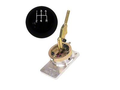 Pro-5.0 Shifter and Black Billiard Ball Shift Knob Combo Pack (TR-3650)
