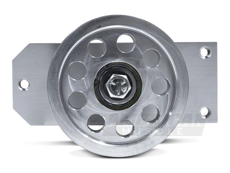 Pro-5.0 Mustang Billet Aluminum A/C Eliminator Kit w/ Pulley (87-93 5.0L)