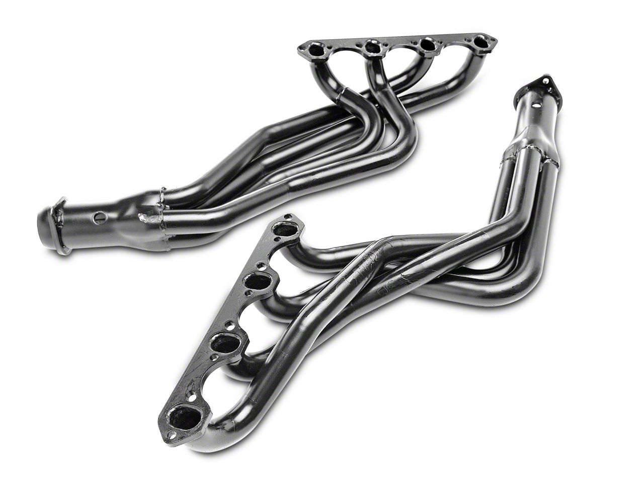 PaceSetter Black Long Tube Headers (79-93 5.0L)