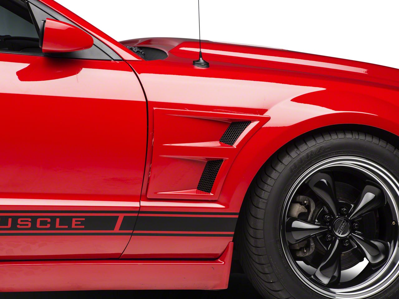 3D Carbon Fender Vents - Unpainted (05-09 All)