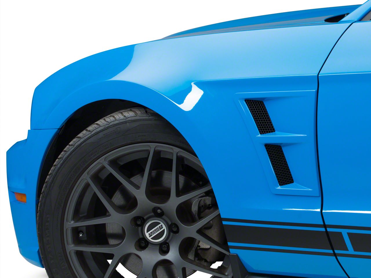 3D Carbon Fender Vents - Unpainted (10-14 All)