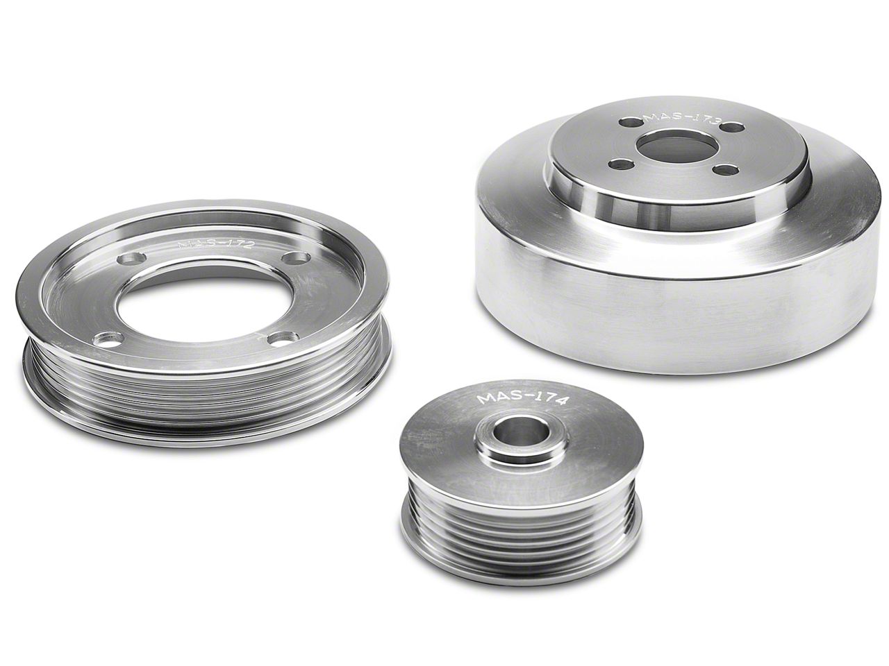 BBK Underdrive Pulleys - Aluminum (94-95 GT, Cobra)