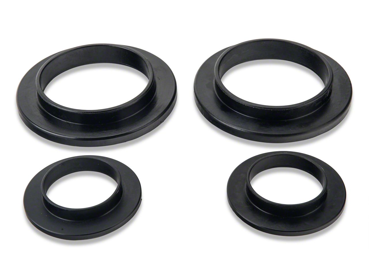 Polyurethane Spring Isolators - Rear (79-04 GT, V6, Mach 1; 93-98 Cobra)