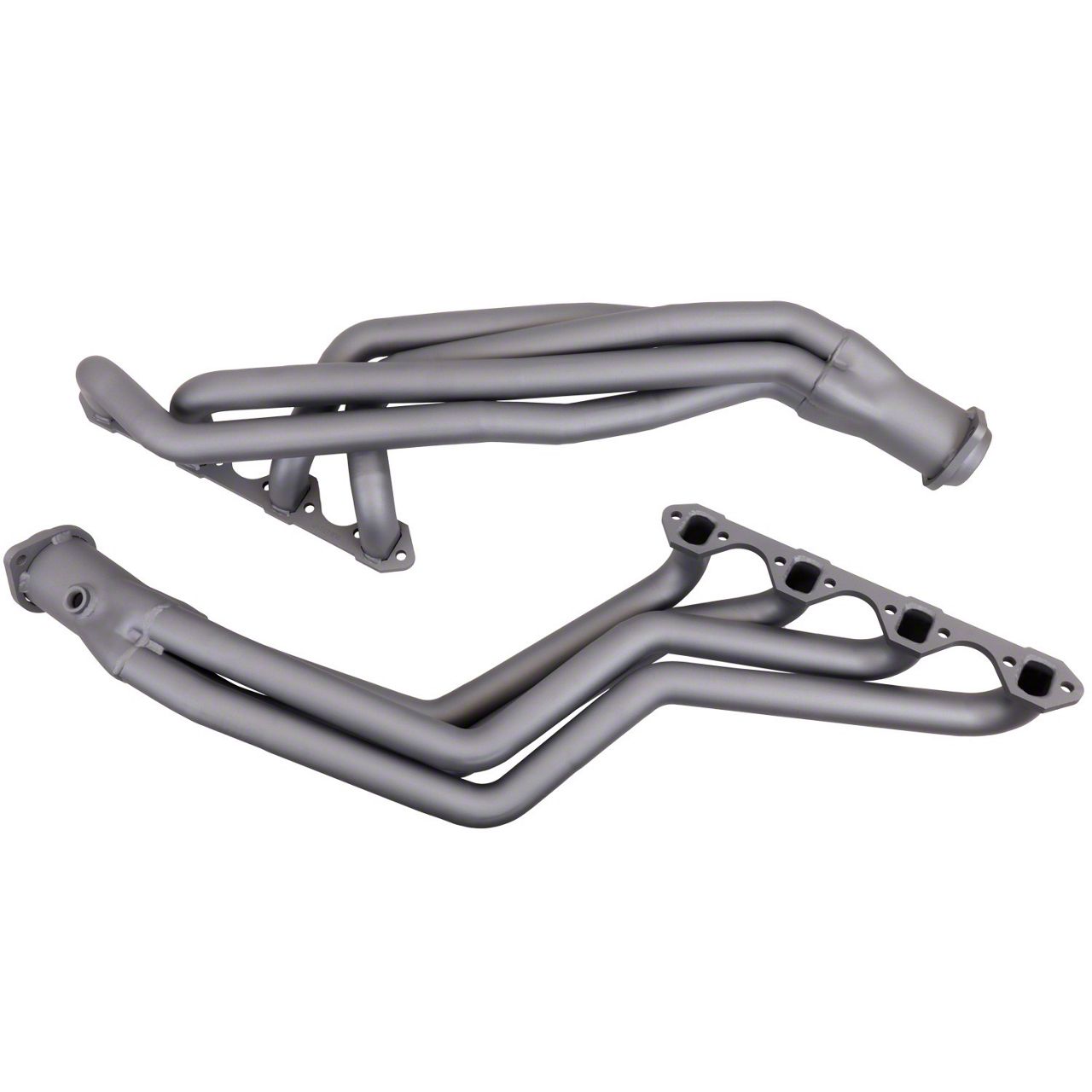 BBK Chrome Long Tube Headers - Manual (79-93 5.0L)