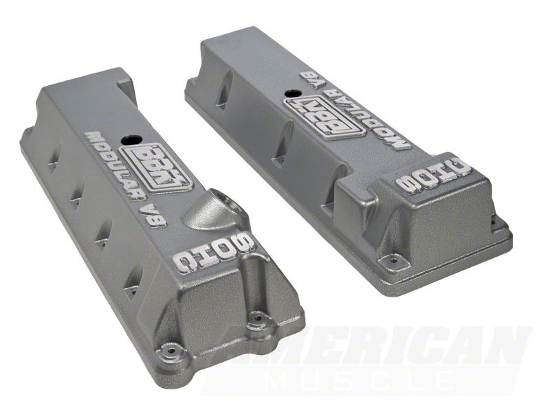 BBK Performance Aluminum Valve Covers - 11 Bolt Passenger Side Oil Fill (96-04 GT)