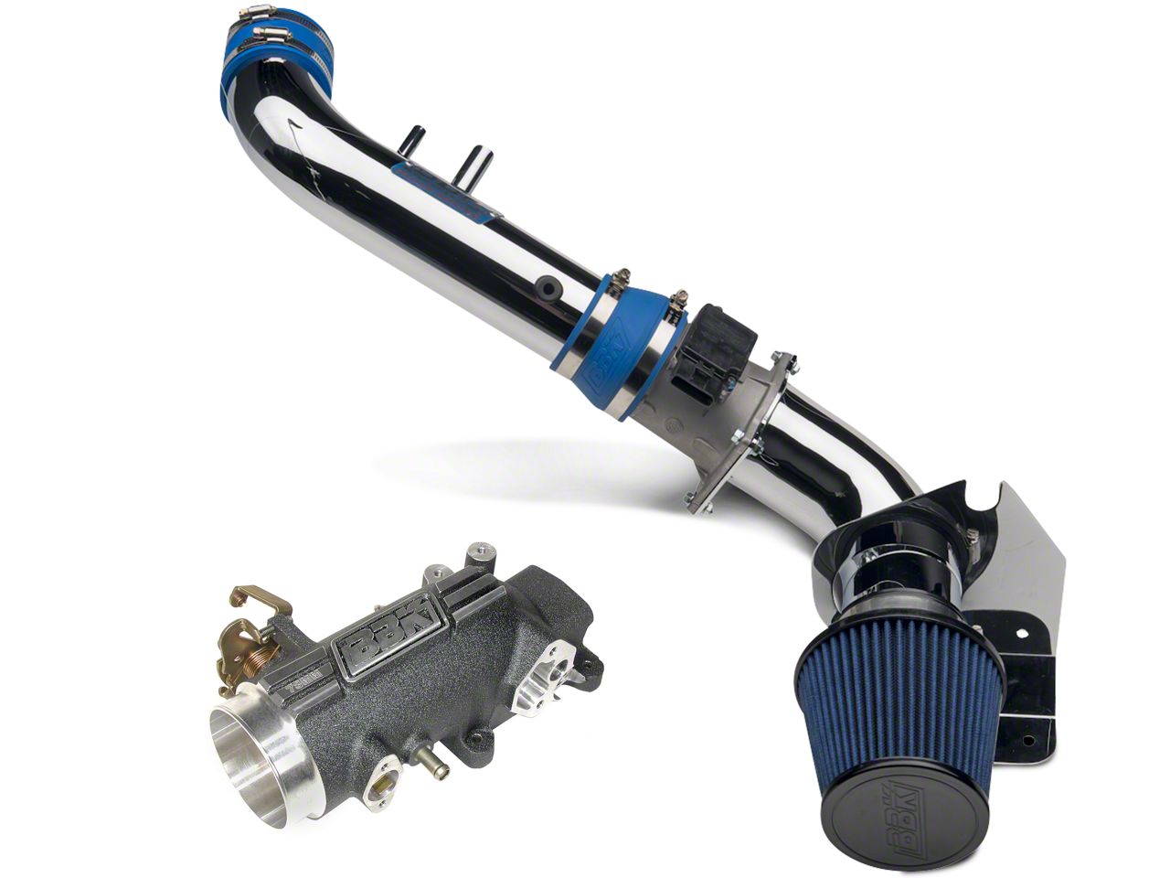 BBK CAI and 78mm Throttle Intake Combo (96-04 GT)