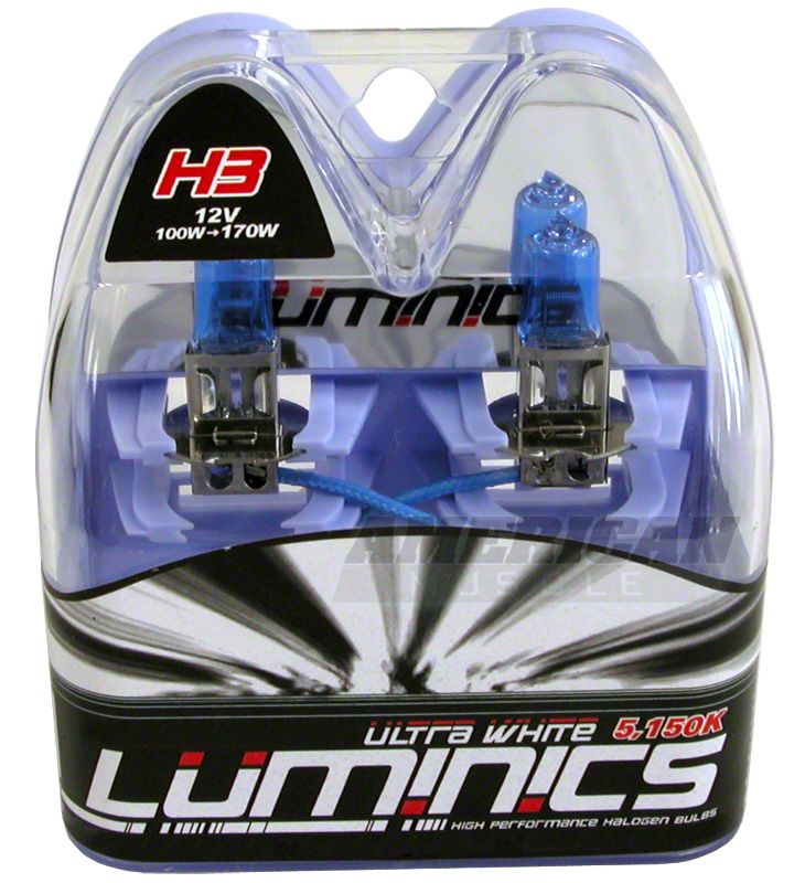 Luminics Pure White Light Bulbs - H3