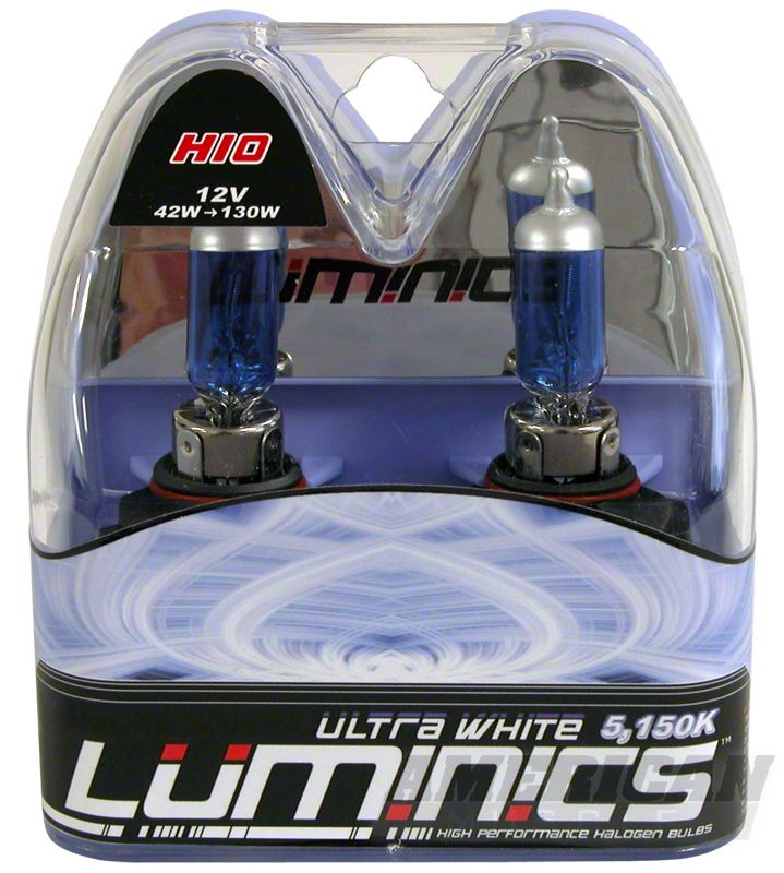 Luminics Pure White Light Bulbs - H10