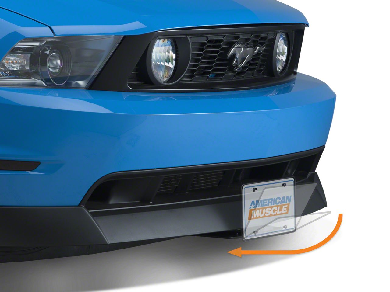 Flip Down License Plate Holder - Manual (79-12 All)