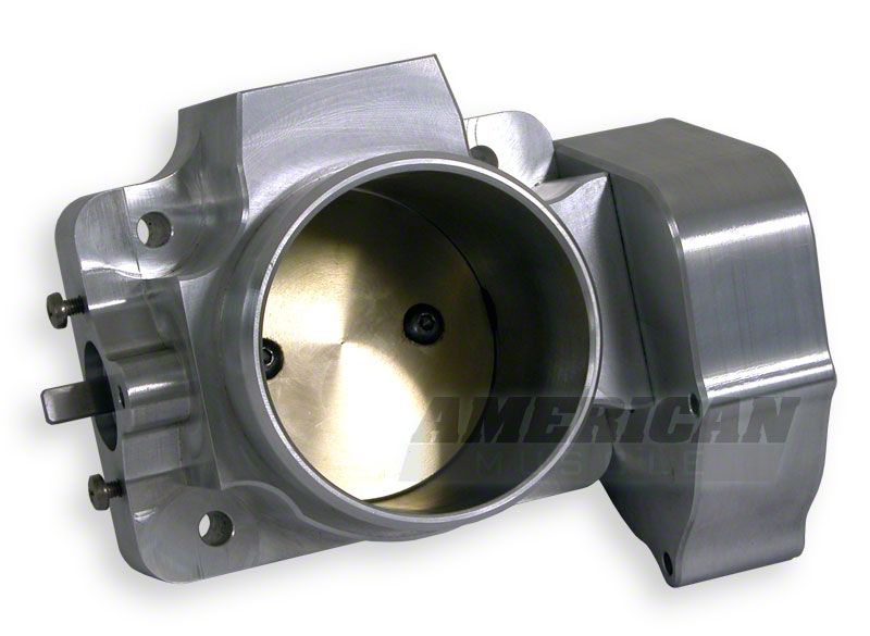 GMS 2005+ V6 70mm Billet Aluminum Throttle Body - Natural