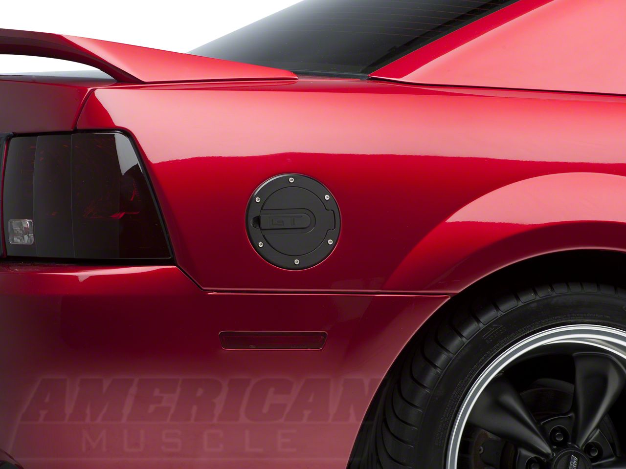 SHR Black Fuel Door - GT Logo (94-04 All)