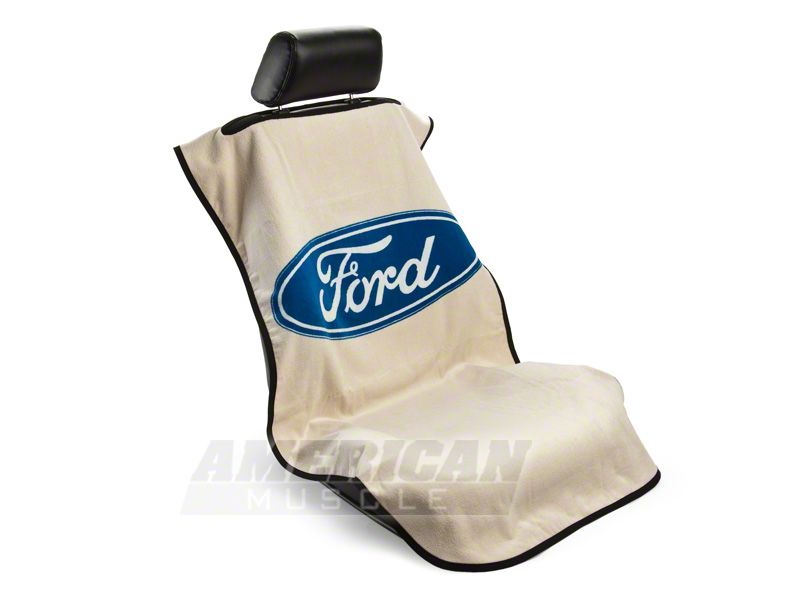 Seat Armour Protective Cover - Tan - Ford Oval (79-12 All)