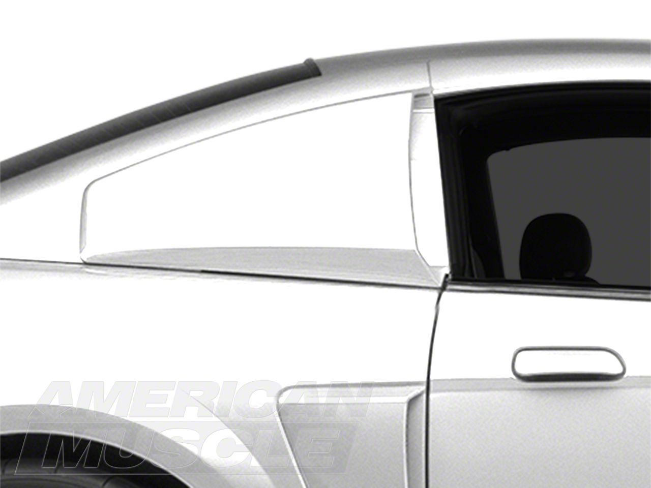 MMD Quarter Window Scoops - Unpainted (99-04 All)