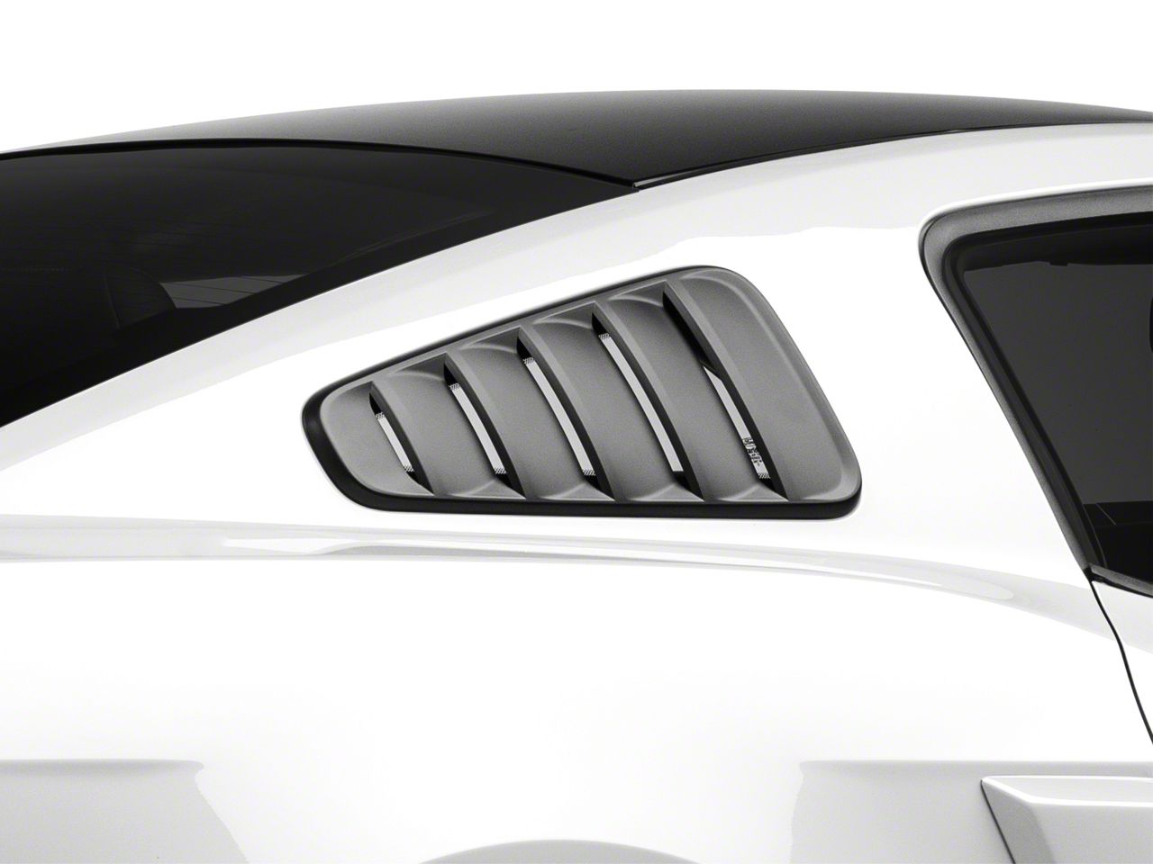 MMD Classic Quarter Window Louvers - Matte Black (10-14 All)