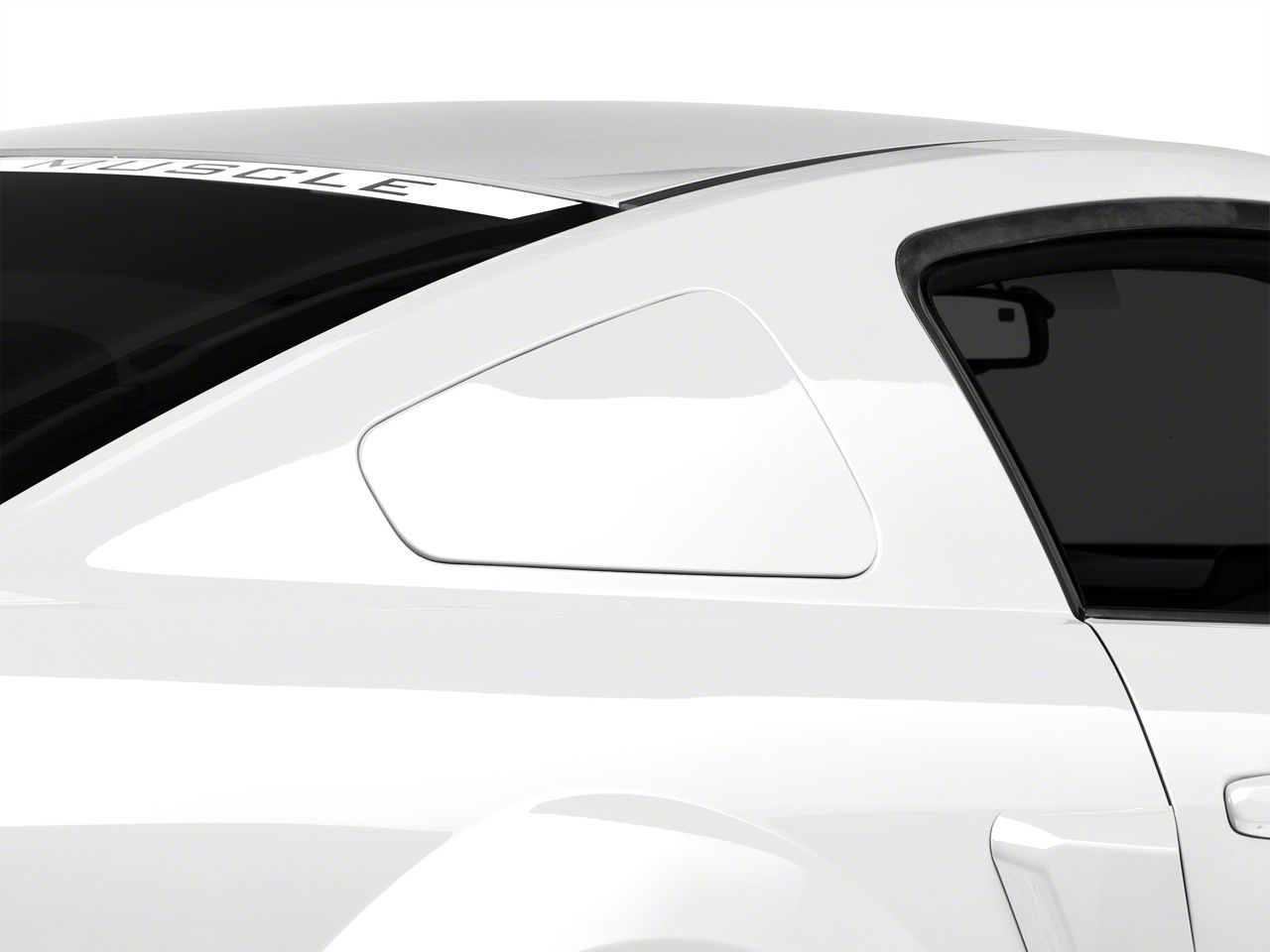 MMD GT350 Style Window Covers - Unpainted (05-09 All)