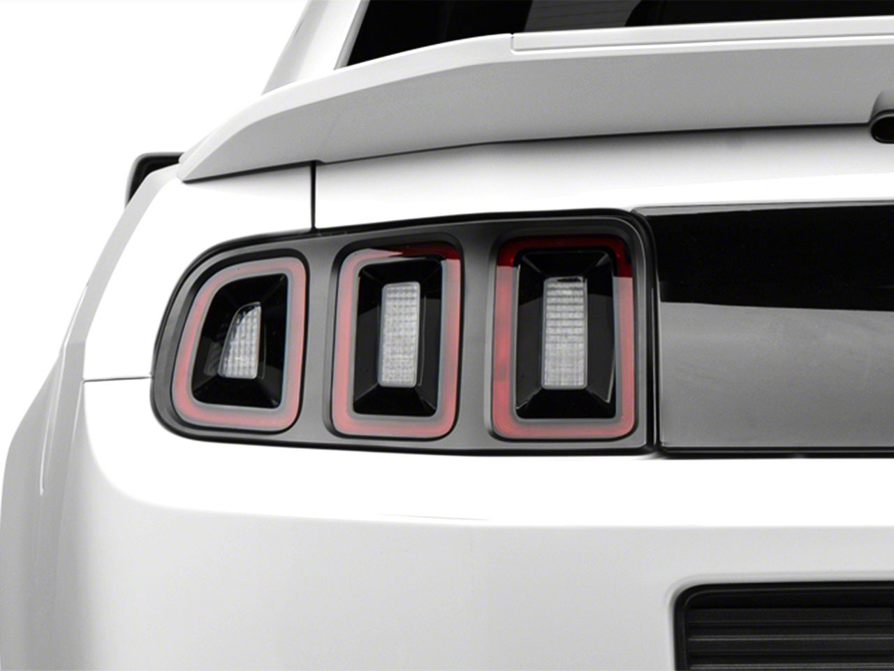 MMD Matte Black Tail Light Trim (13-14 All)