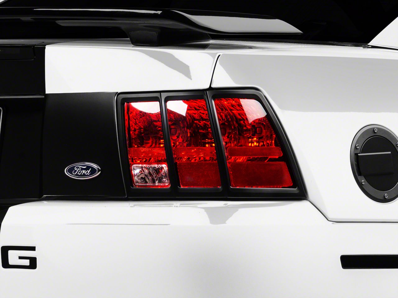MMD Matte Black Tail Light Trim (99-04 All)
