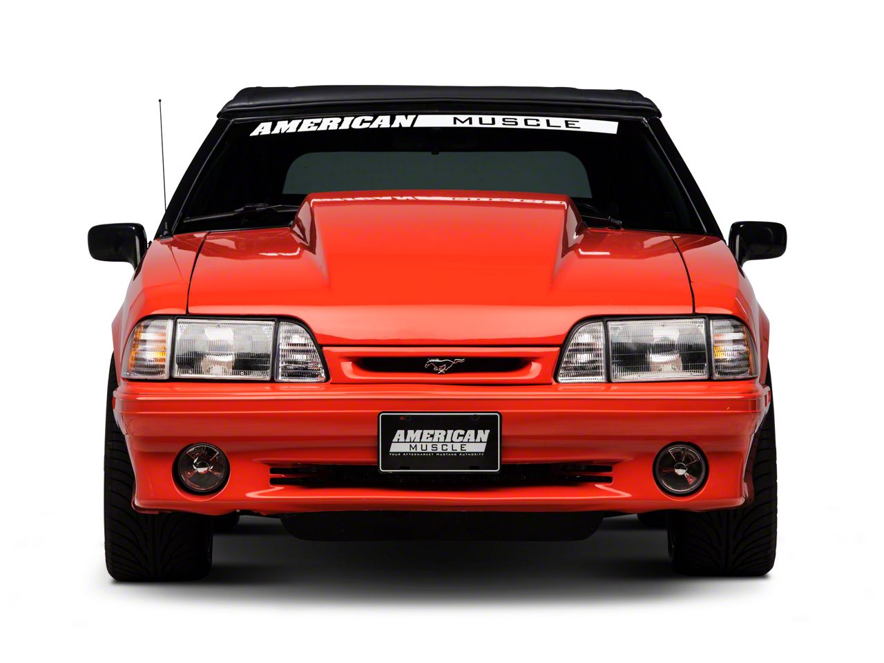 Cervini 4in Cowl Hood - Unpainted (87-93 All)