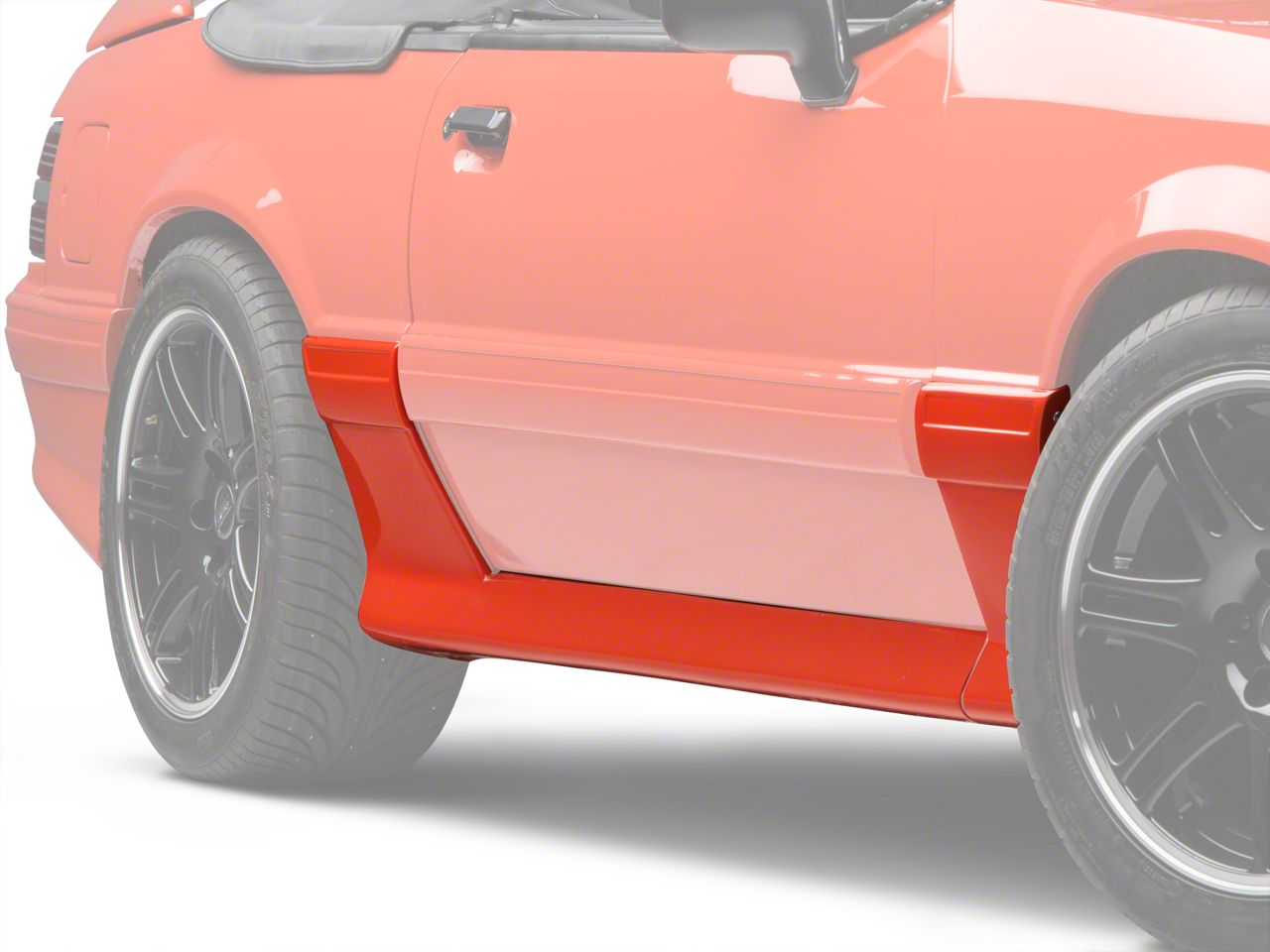 Cervini 93 Cobra Style Side Skirts (87-93)