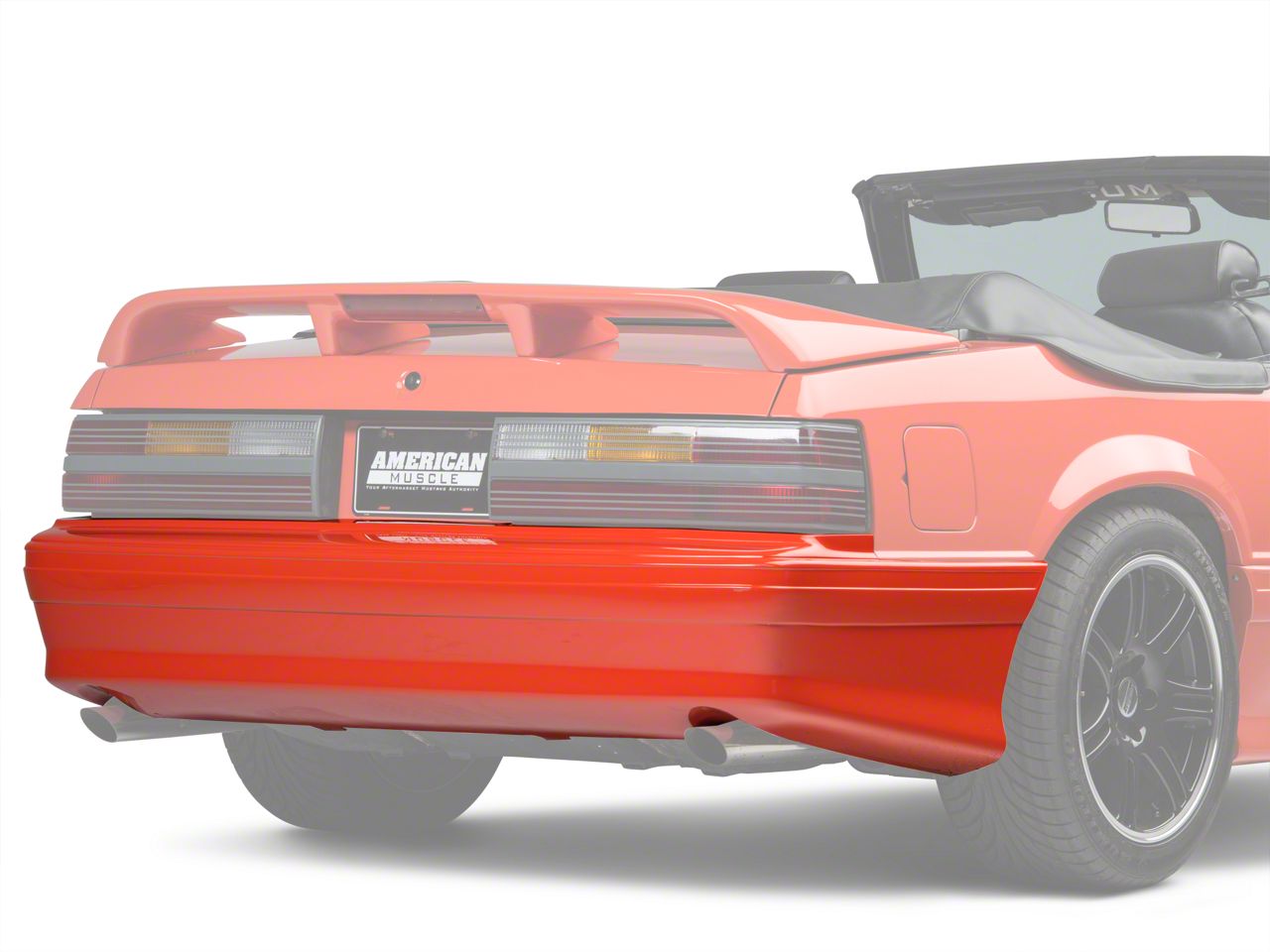 Cervini Cobra Rear Bumper Cover - Unpainted (79-93 All)