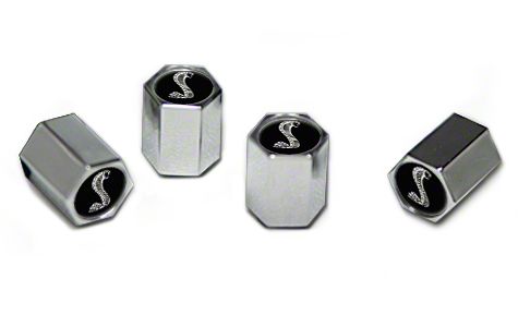 Valve Stem Caps - Cobra Logo