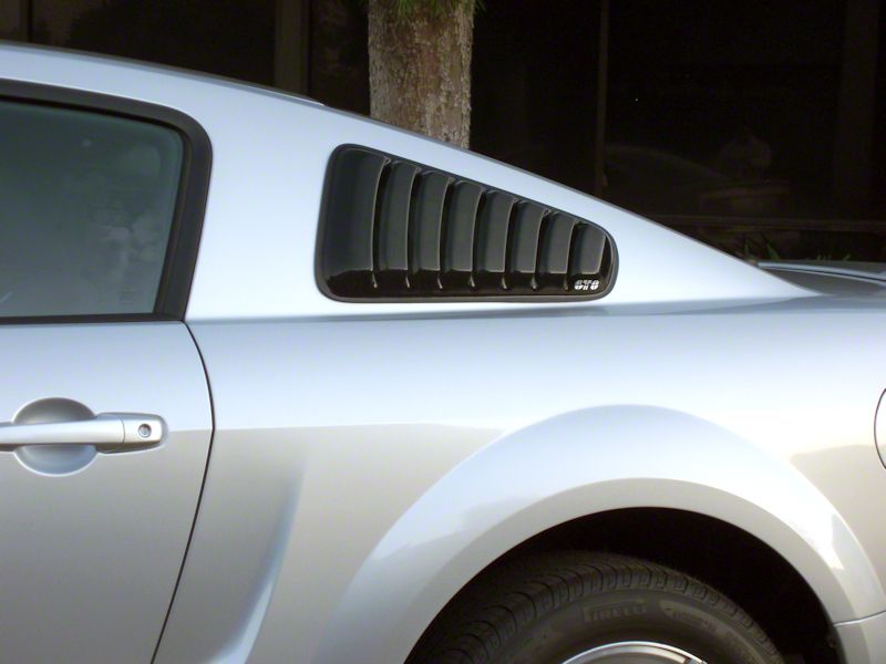 Smoked Quarter Window Louvers (05-11 All)