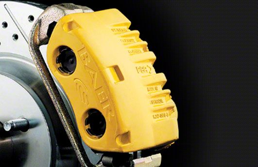 Dupli-Color Brake Caliper Paint Kit - Yellow (79-13 All)