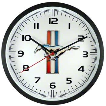 Mustang Running Pony Wall Clock