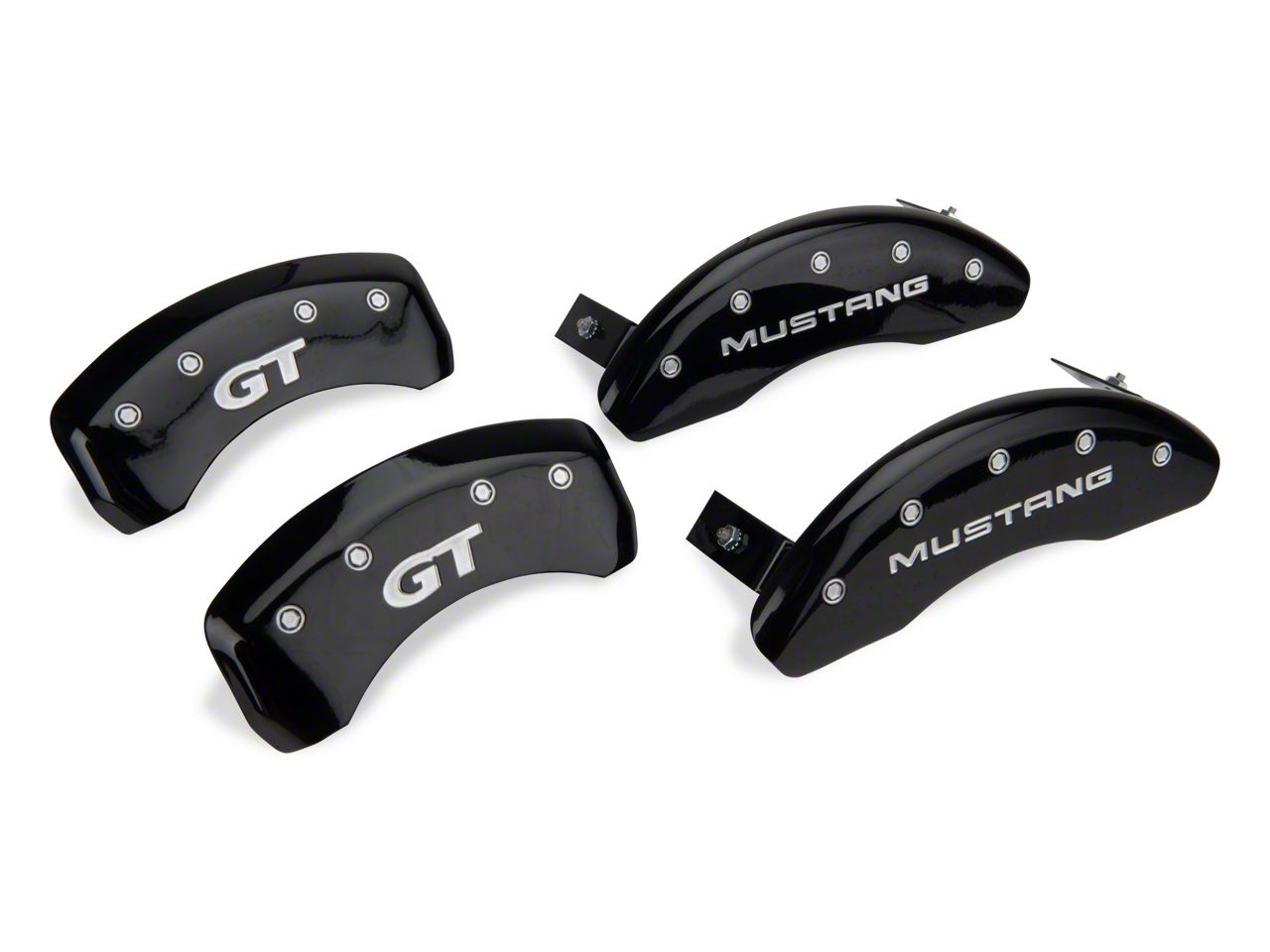 MGP Black Caliper Covers w/ GT Logo - Front & Rear (94-98 GT, V6)