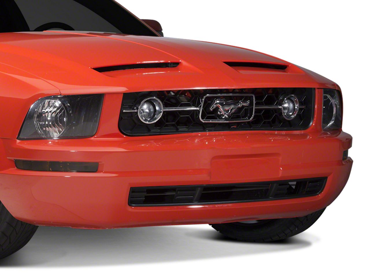 Pony Package Style Lower Front Bumper Grille (05-09 V6)