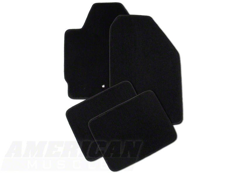 Black Mustang Floor Mats (2005-2010)