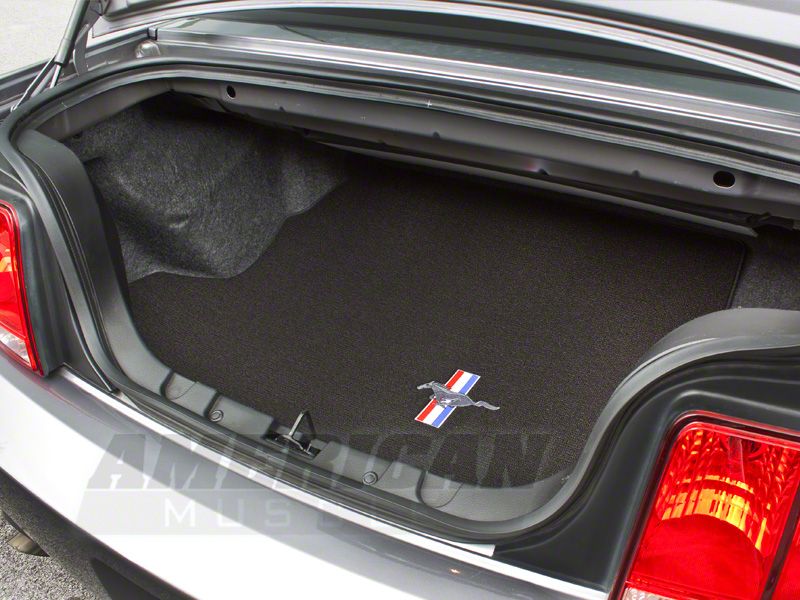 Trunk Mat - Embroidered Pony - Coupe w/ Shaker 1000 (05-09 All)