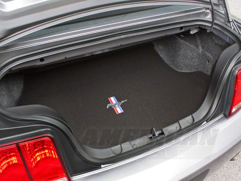 Trunk Mat - Embroidered Pony - Coupe  (05-09 All)