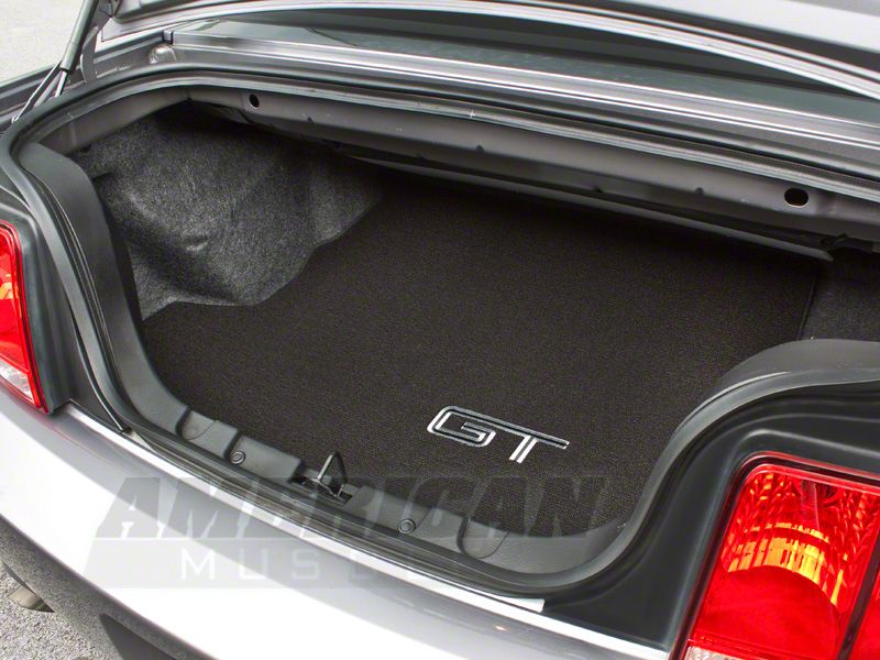 Trunk Mat - Embroidered GT - Convertible w/ Shaker 1000 (05-09 GT, V6, GT500)