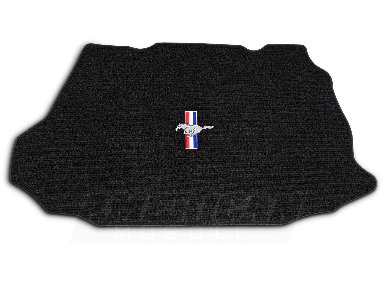 Trunk Mat - Embroidered Pony - Convertible (99-04 All)