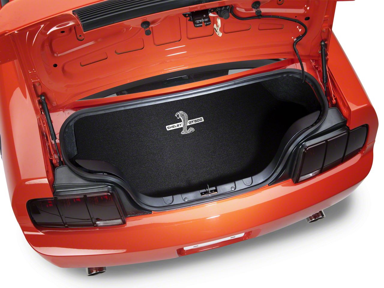Trunk Mat - Embroidered Shelby GT500 (07 All)