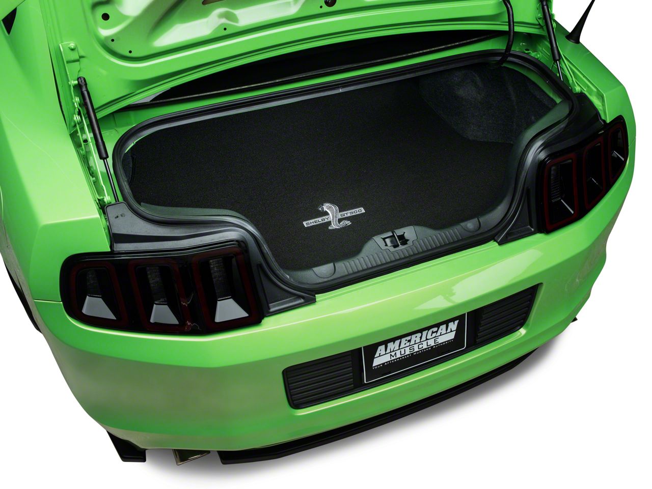 Trunk Mat - Embroidered Shelby GT500 (10-14 All)