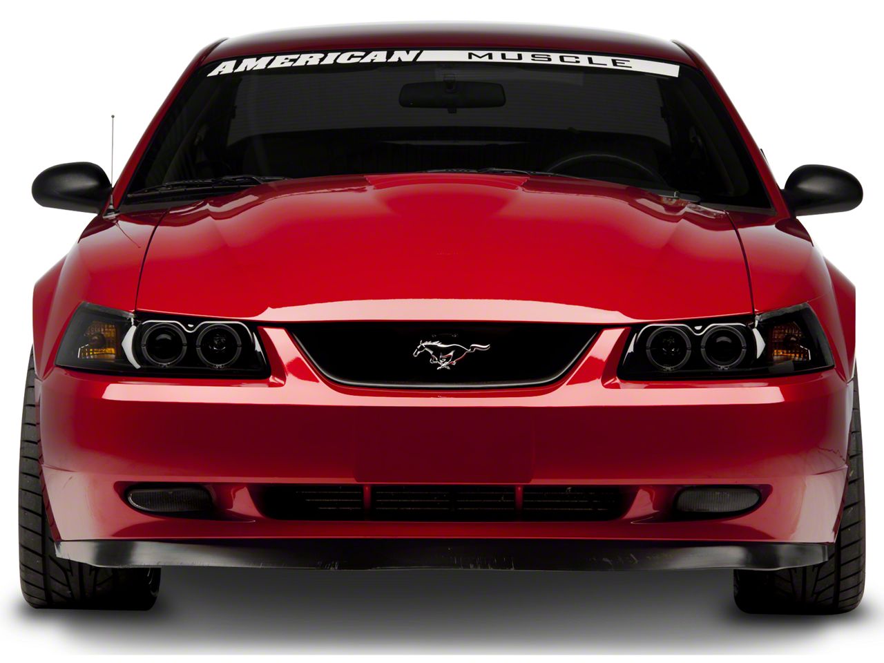 AmericanMuscle 2000 Cobra R Style Hood - Unpainted (99-04 All)