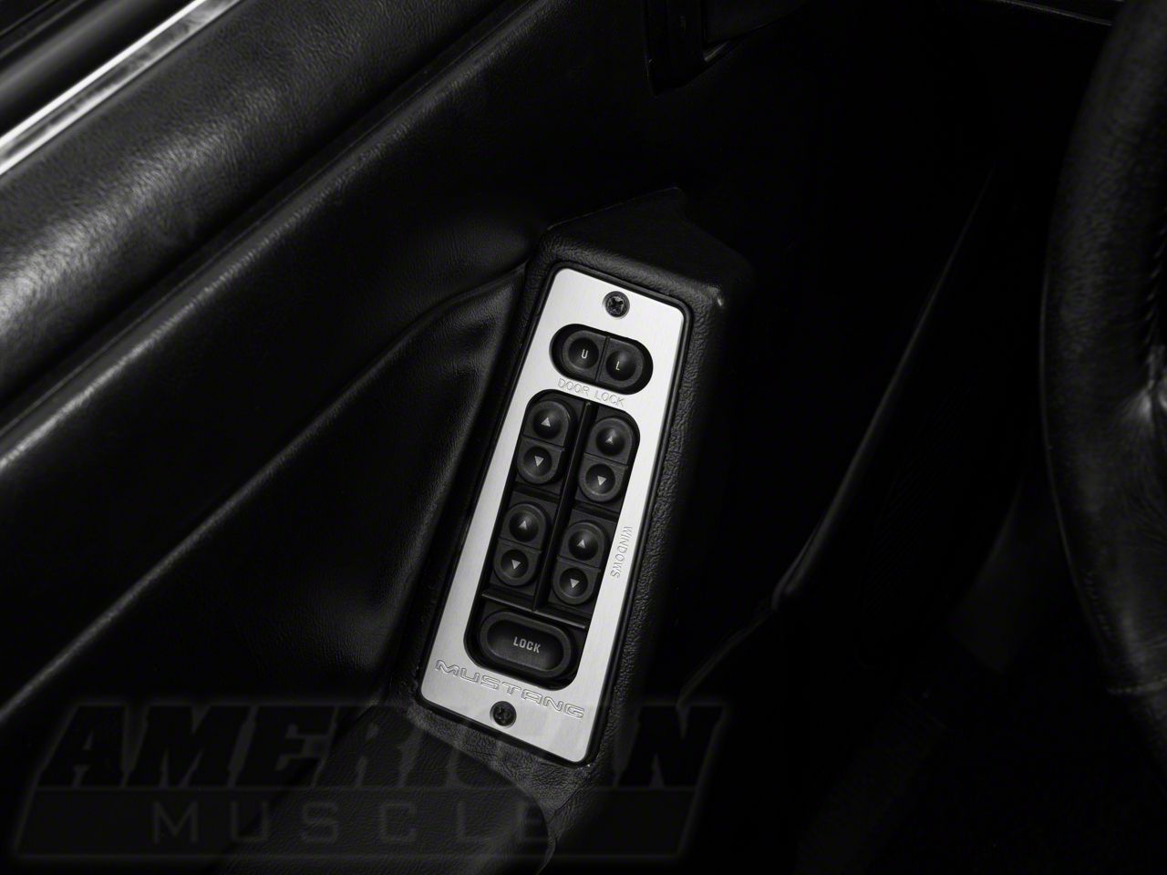 Billet Window Switch Bezels - Convertible (87-93 All)