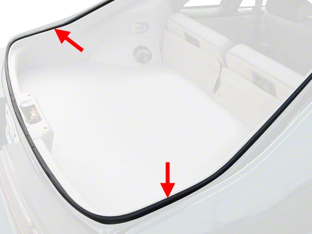 Weatherstripping - Hatch/Trunk (79-93 All)