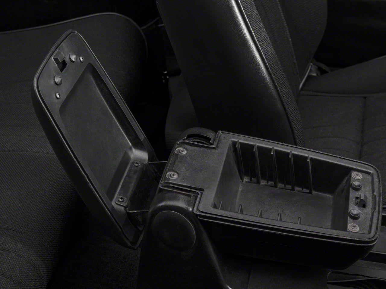 Center Console Arm Rest Pad Trim Panel Base (87-93 All)