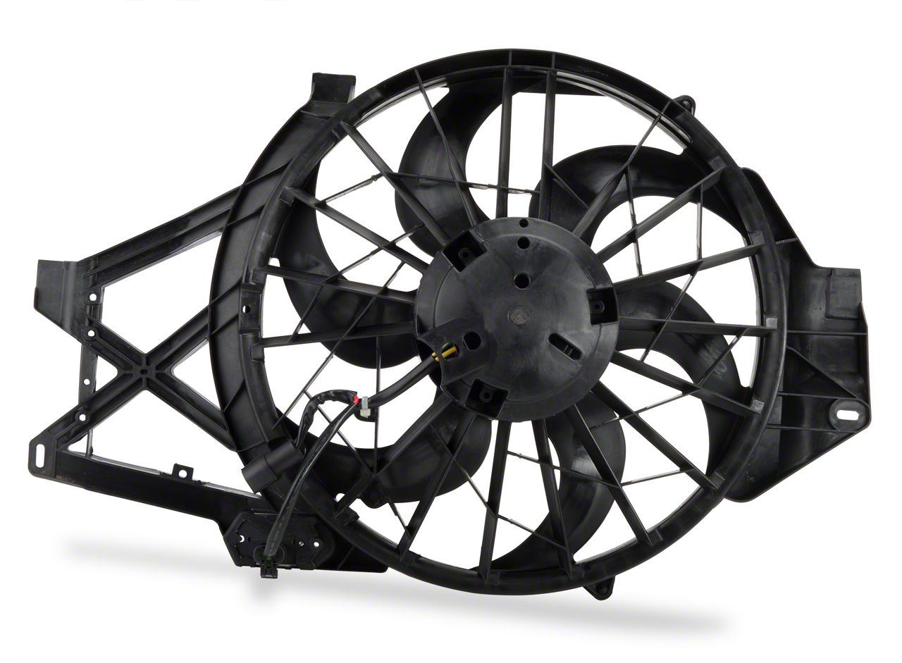 Radiator Fan Assembly (01-04 GT, Mach 1, Cobra)