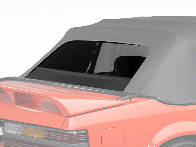 Where do you find a replacement convertible rear window?