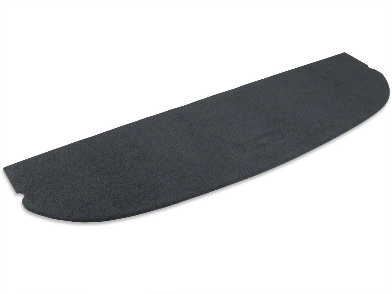 Smoke Gray Package Tray w/ Speaker Cutouts (79-93 All)