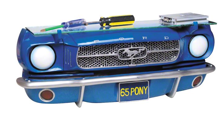 Classic 1965 Mustang Wall Shelf - Front End