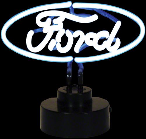 Ford Neon Table Top Sign