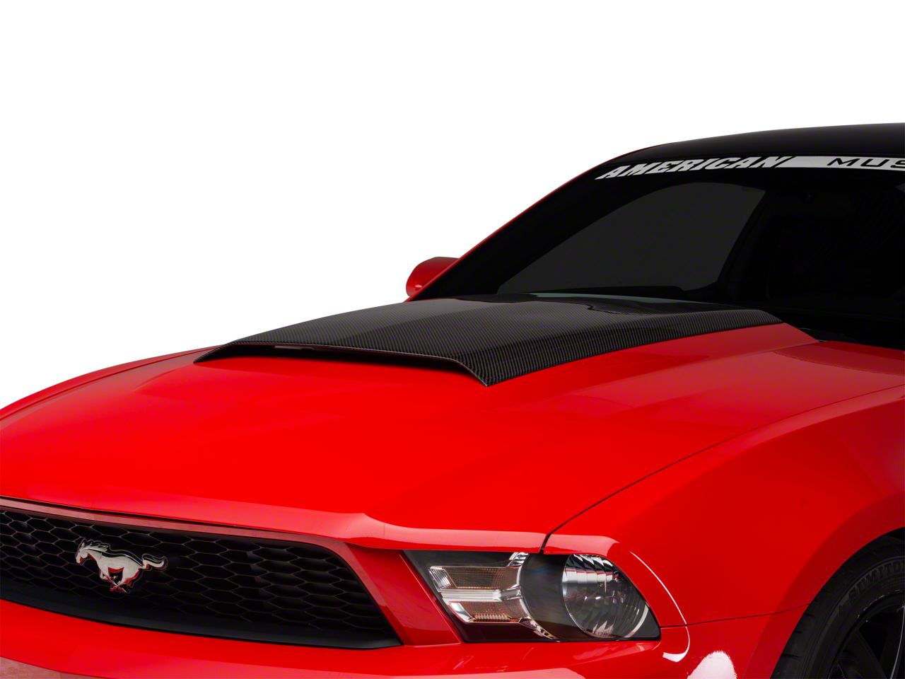 BMC OEM Style Hood Scoop - Carbon Fiber (10-12 GT, V6)